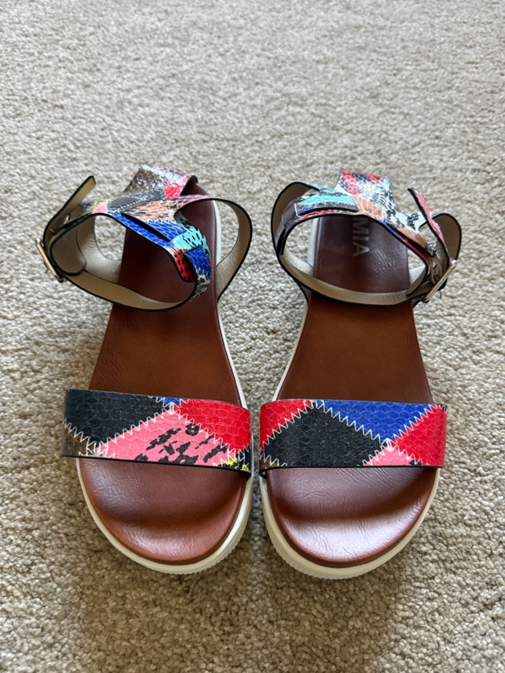Women’s MIA Ellen Platform Sandals 8 NWOB